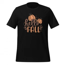 Hello Fall - Unisex Tee Shirt