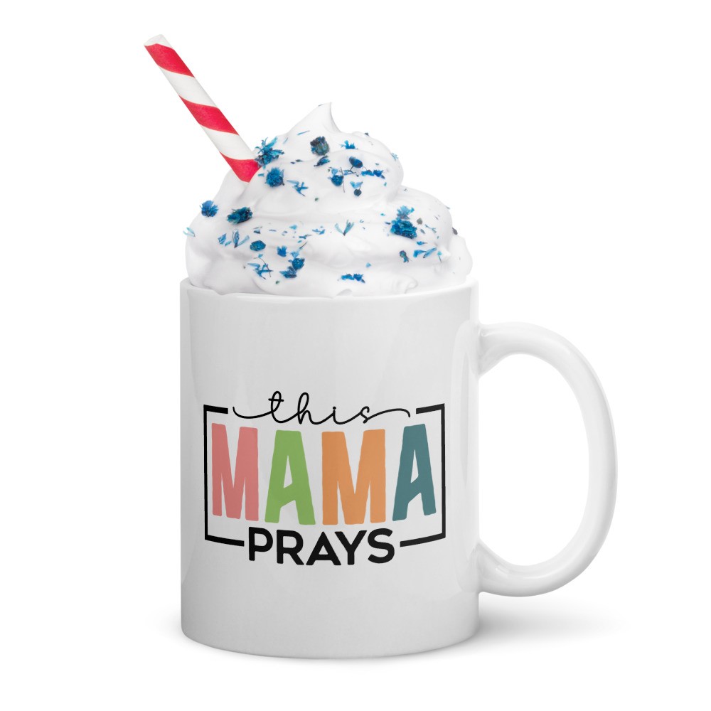 This Mama White Glossy Mug
