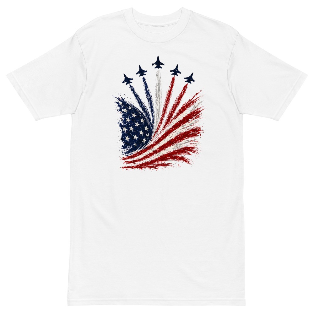 USA Jets Men’s Premium Heavyweight Tee