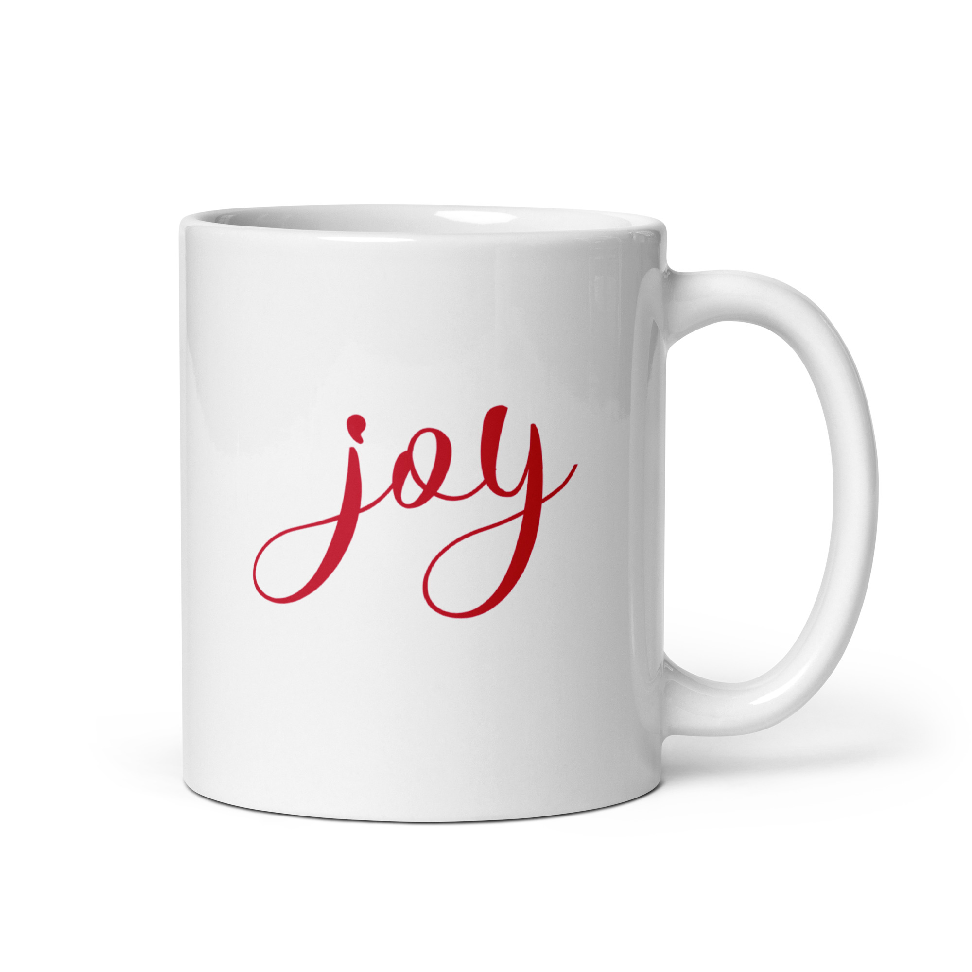 Joy - White Glossy Mug
