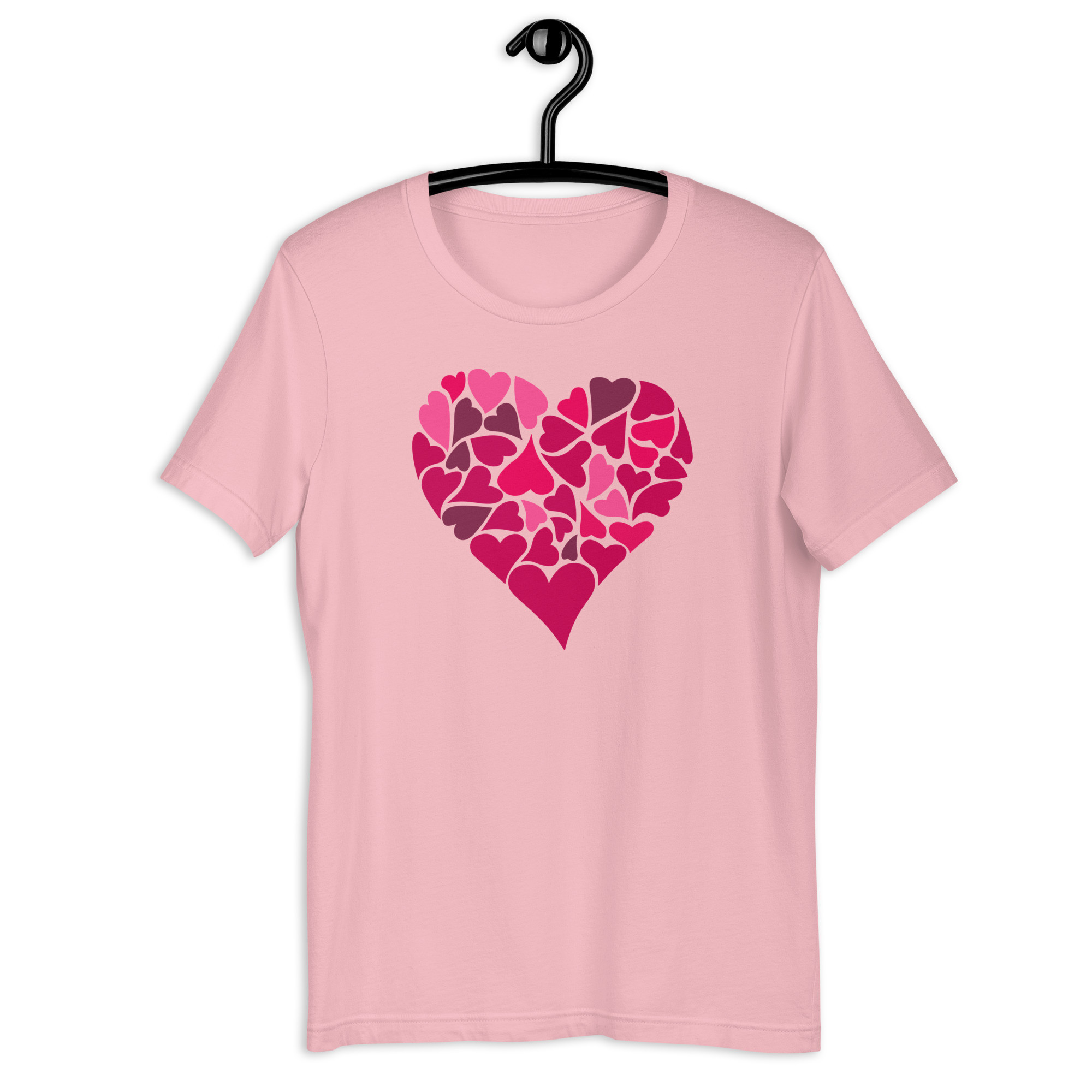Hearts In Heart - Unisex Short Sleeve Tee