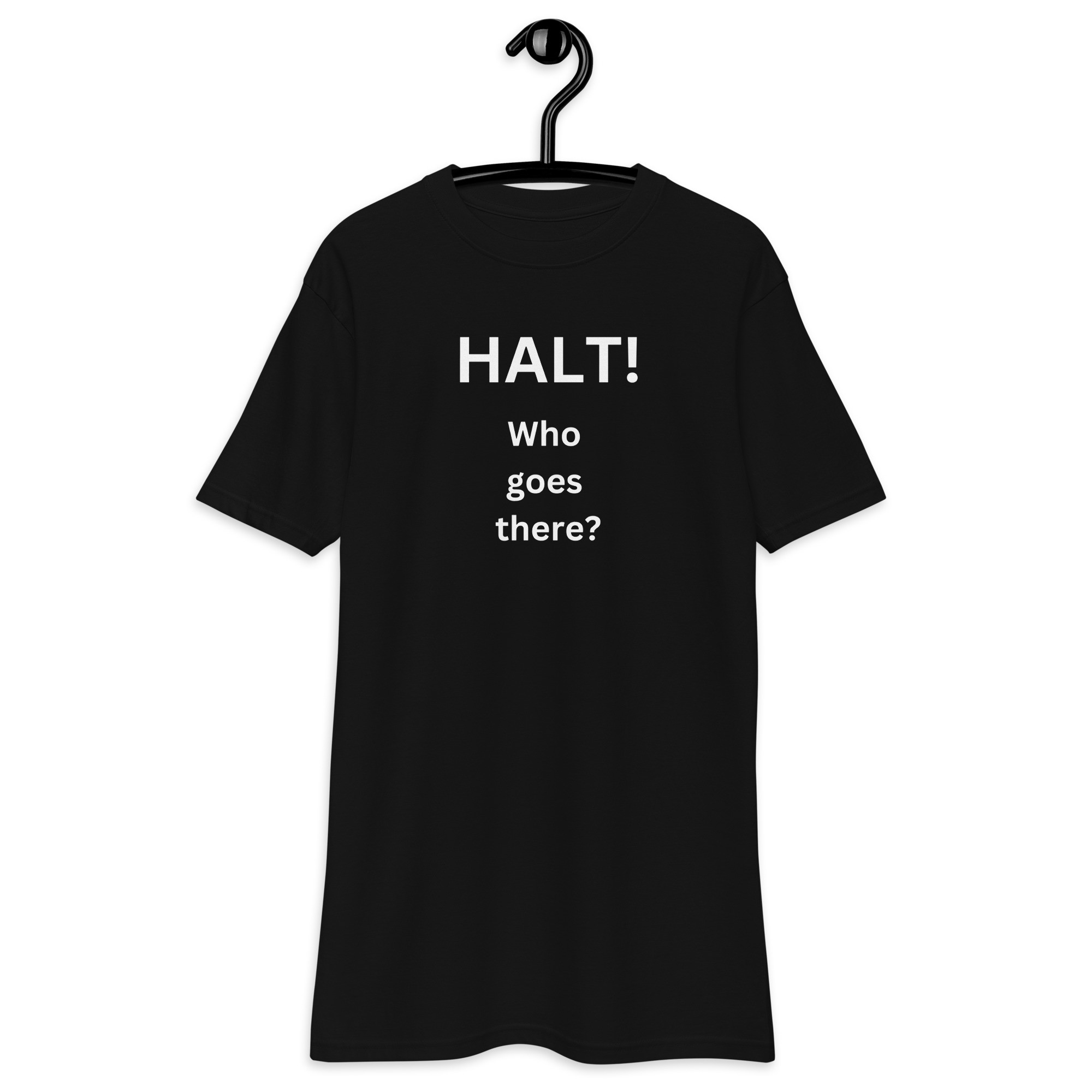 Halt Men’s Premium Heavyweight Tee