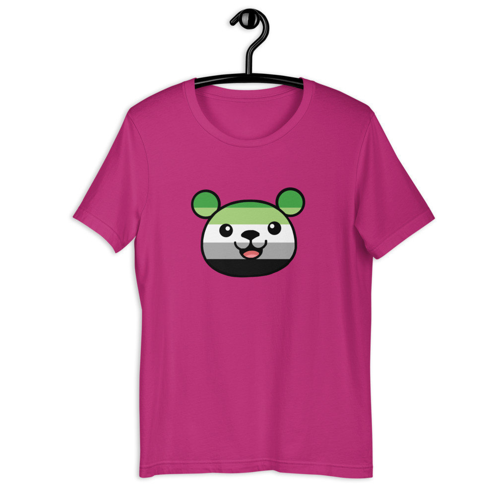 Aromantic Flag Teddy Unisex Tee