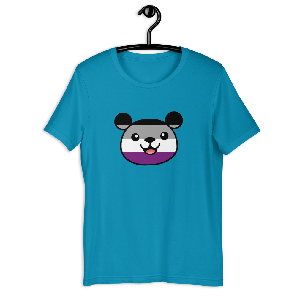 Asexual Flag Teddy Unisex Tee