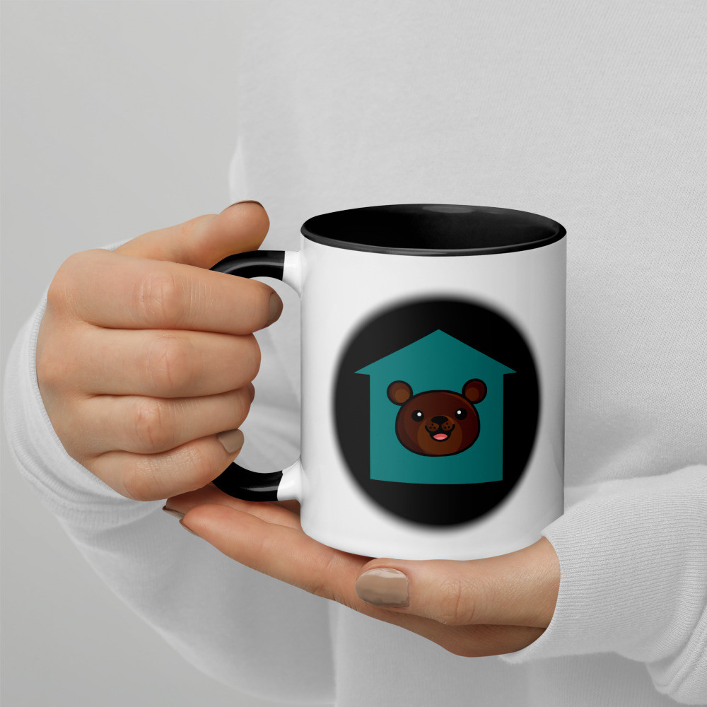 Agoraphobia Teddy Mug with Colour Inside