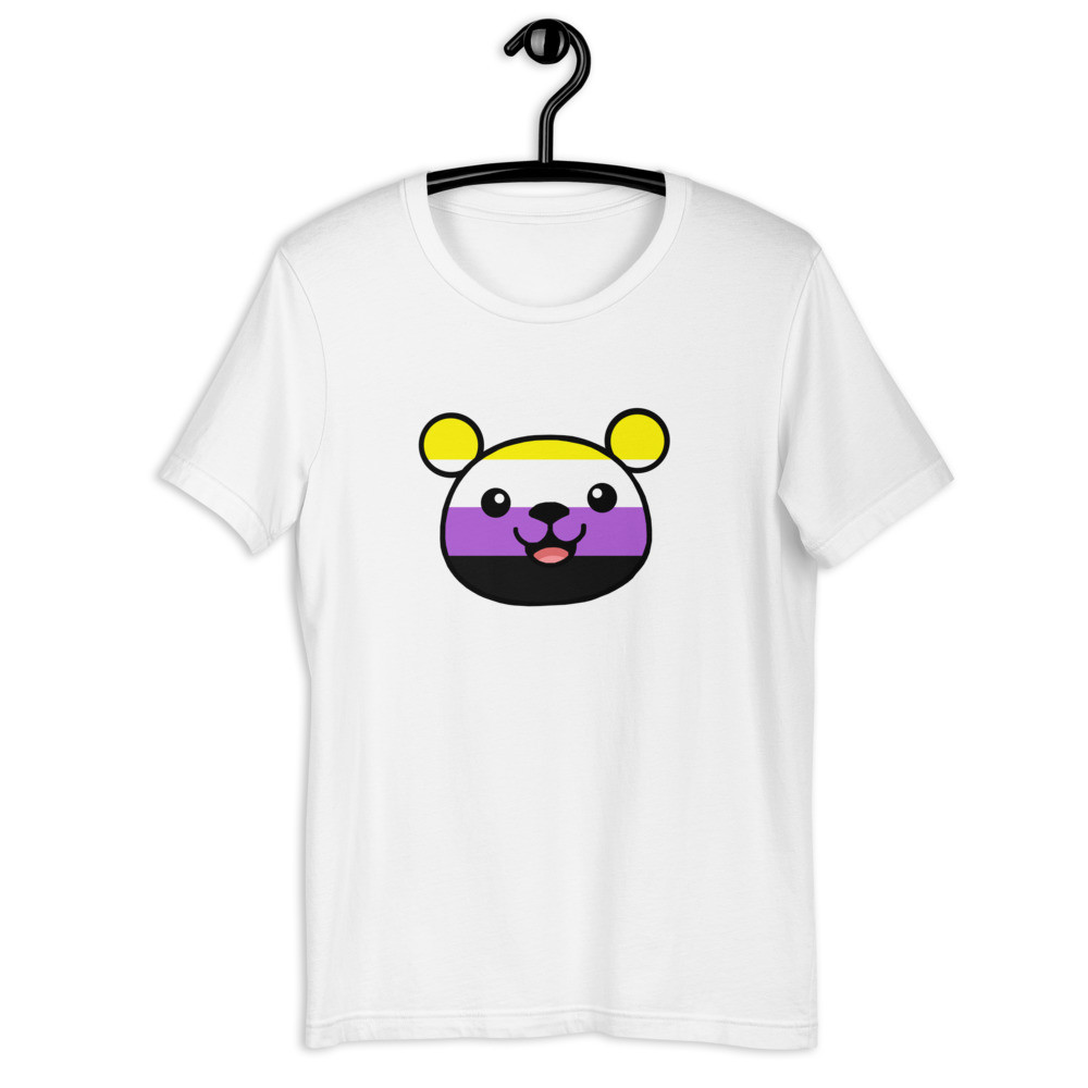 Non-binary Flag Teddy Unisex Tee