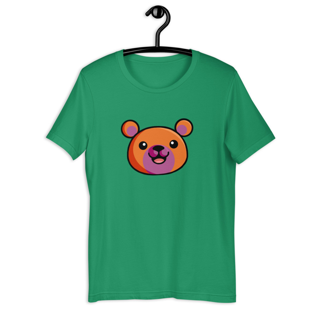 Lesbian Flag Colours Teddy Unisex Tee #2