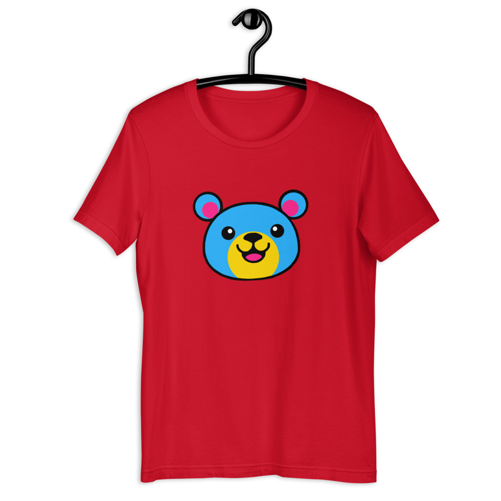 Pansexual Flag Colours Teddy Unisex Tee #2