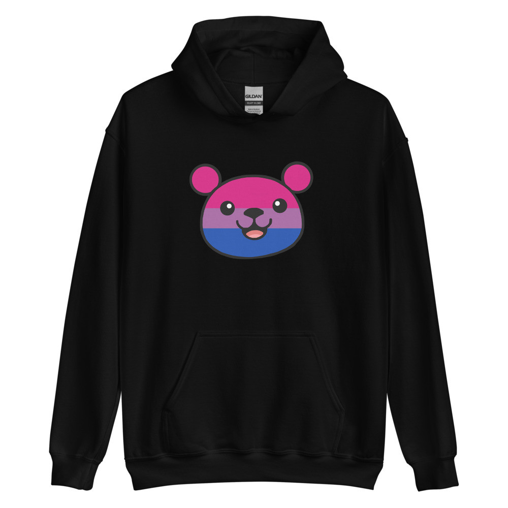 Bisexual Flag Teddy Unisex Hoodie