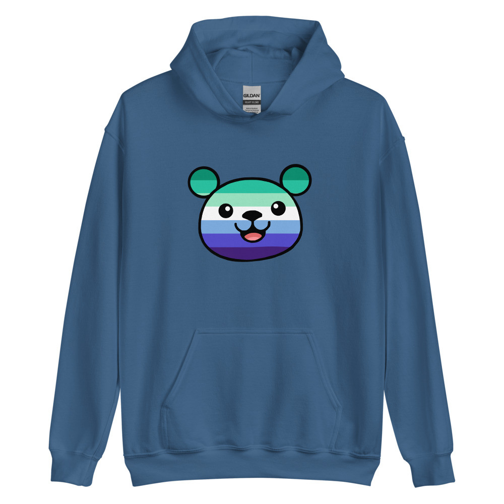 Gay Flag Teddy Unisex Hoodie