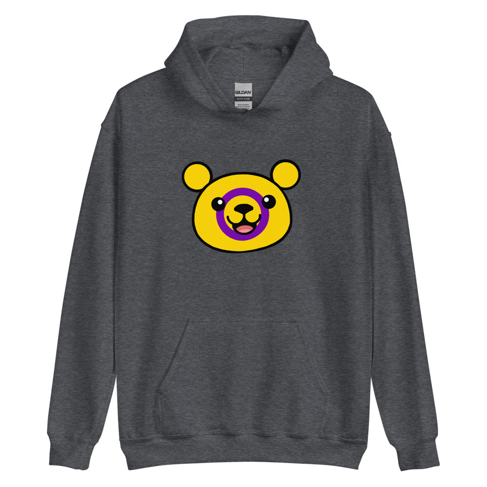 Intersex Flag Teddy Unisex Hoodie