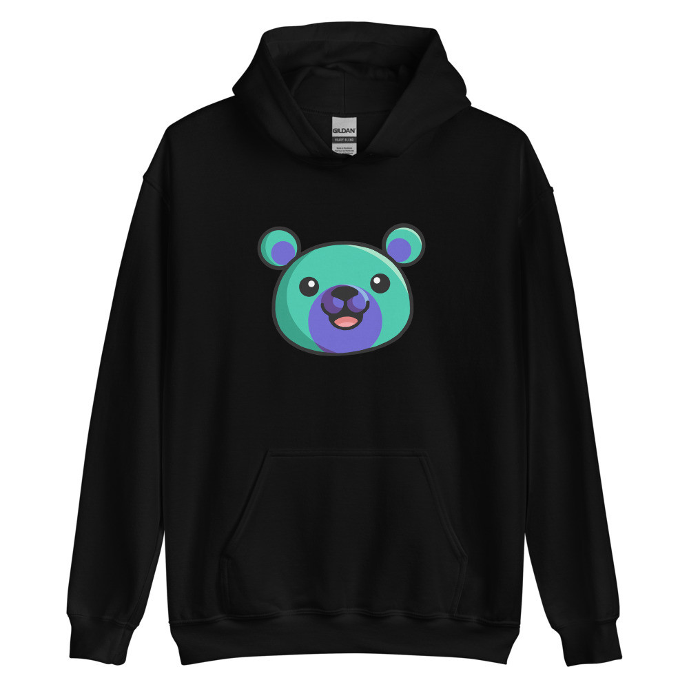 Gay Flag Colours Teddy Unisex Hoodie