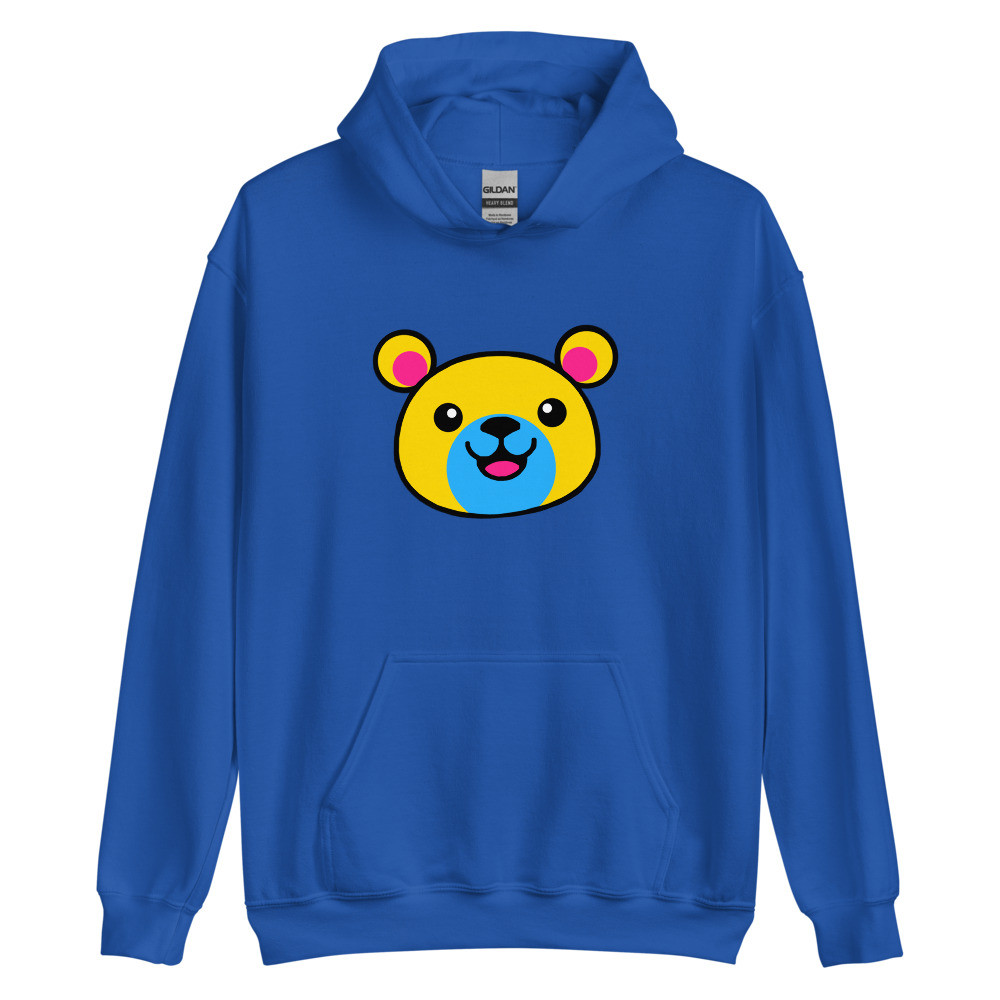 Pansexual Flag Colours Teddy Unisex Hoodie
