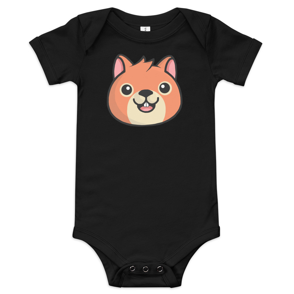 Cyril the Squirrel short sleeve babygrow