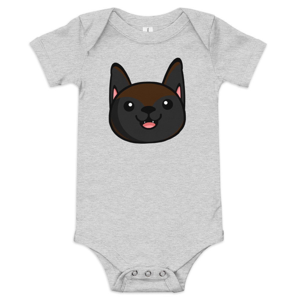 Beauregard the Bat short sleeve babygrow