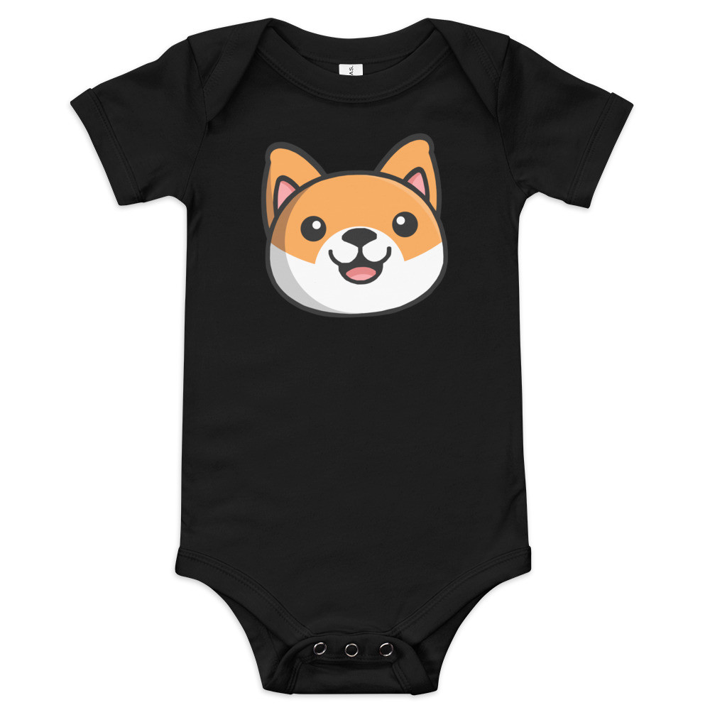 Farron the Fox short sleeve babygrow