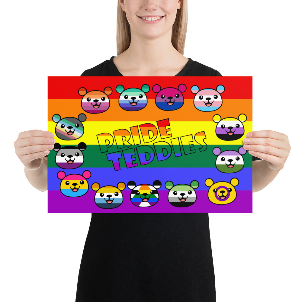 Pride Teddies Poster