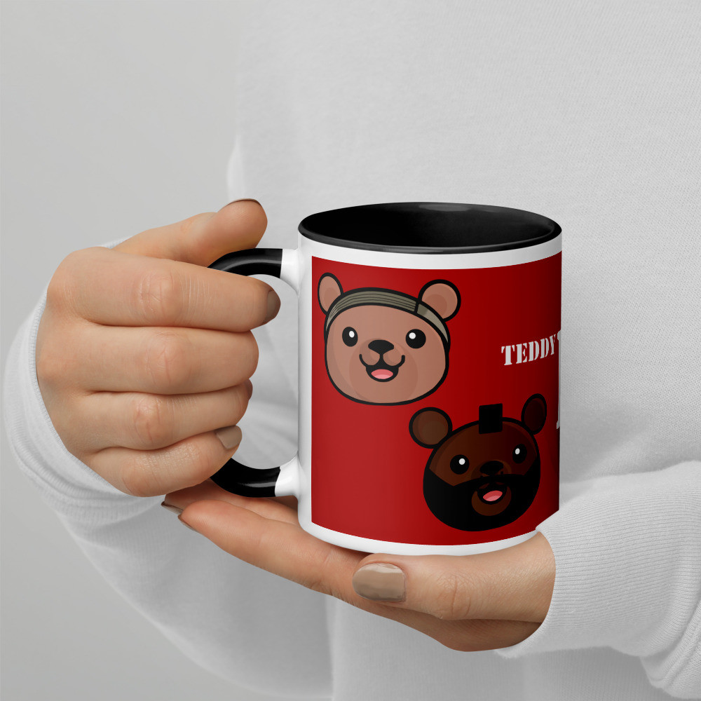 A-Team Teddy Bears Mug with Colour Inside