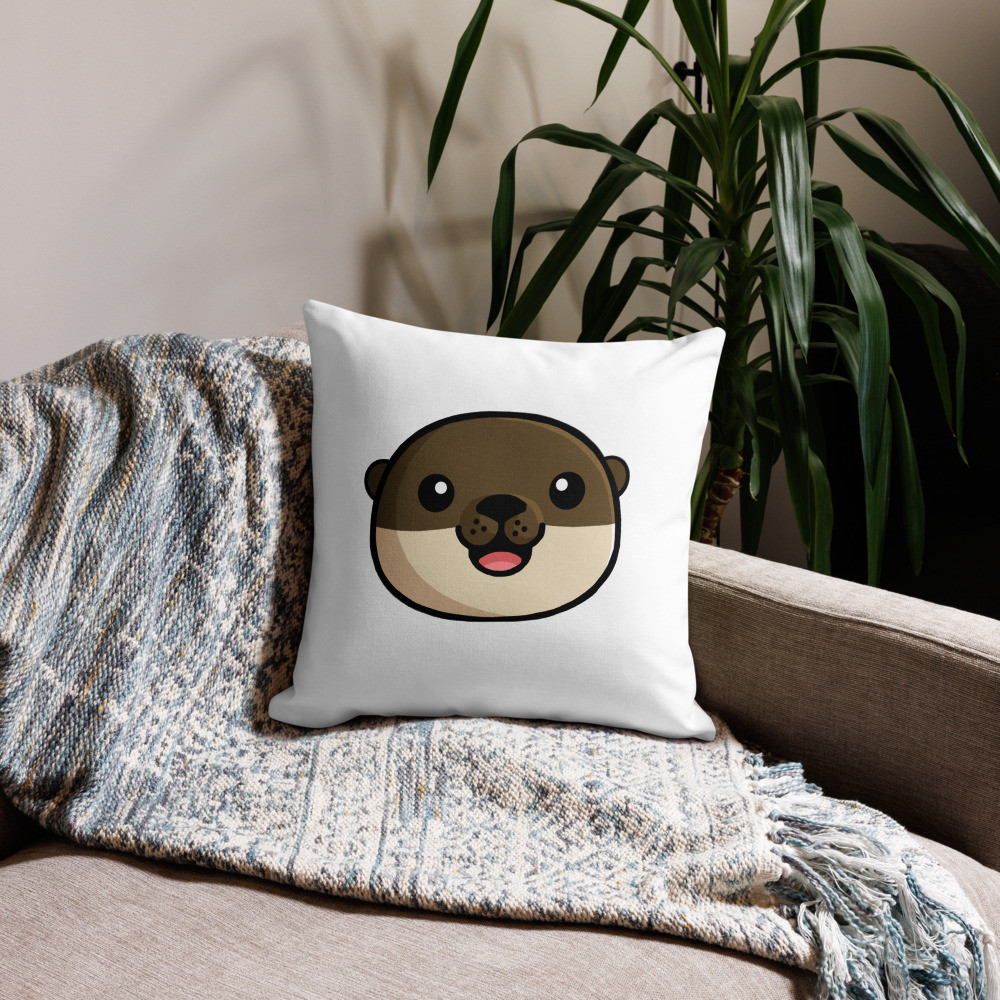 Oscar the Otter Premium Pillow