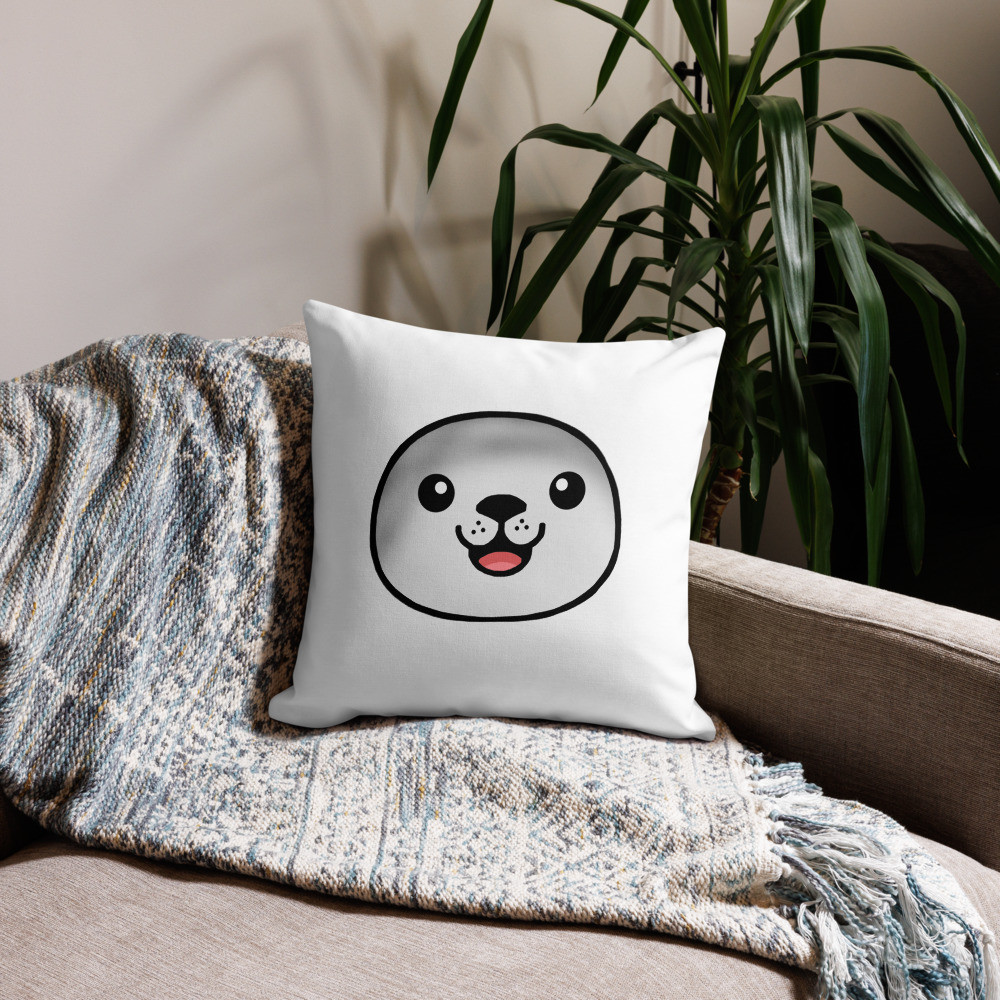 Svana the Seal Premium Pillow