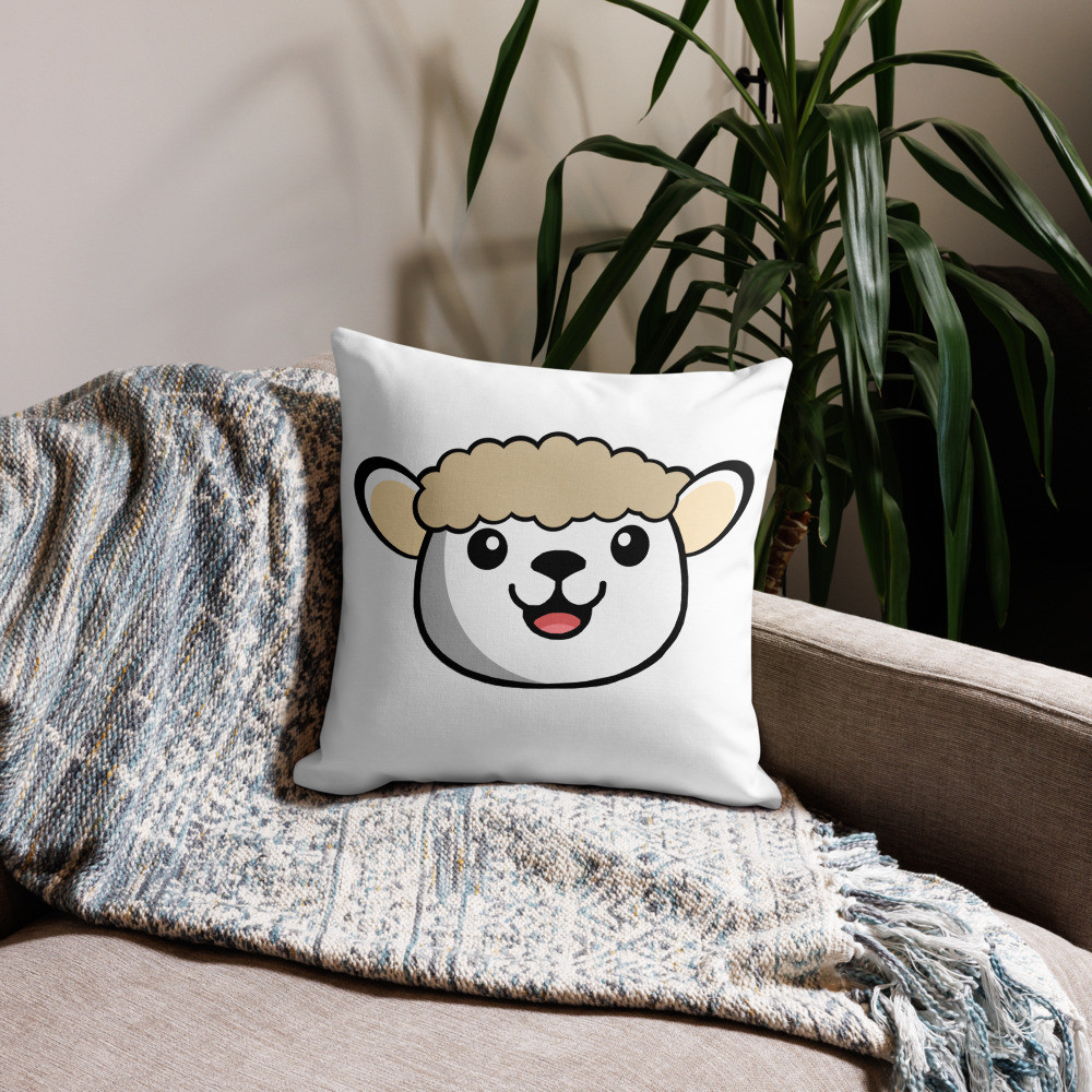 Lewys the Lamb Premium Pillow
