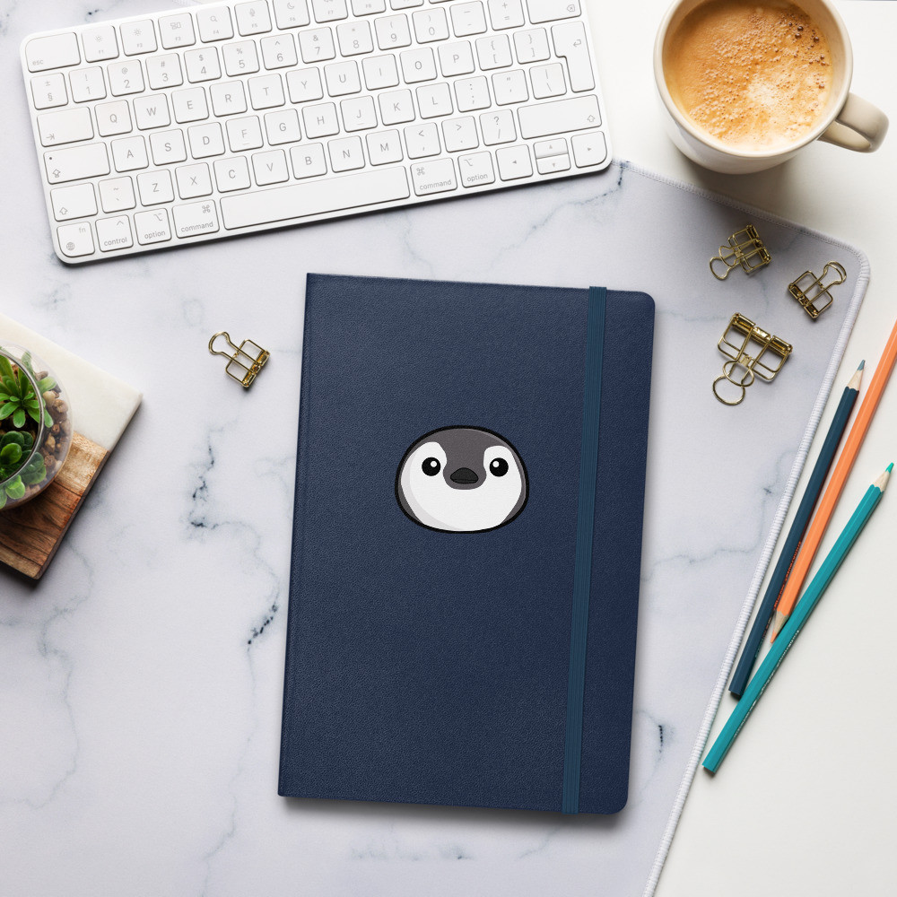 Peter Penguin hardcover notebook
