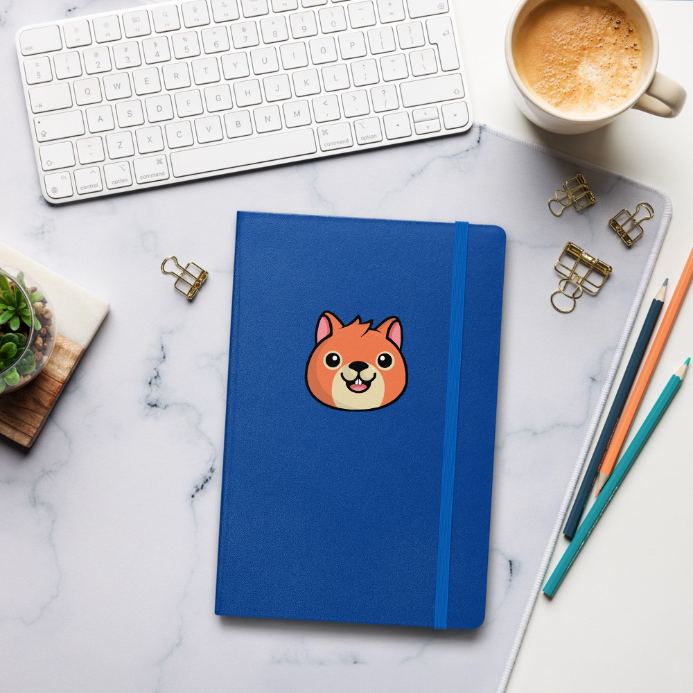 Cyril the Squirrel hardcover notebook