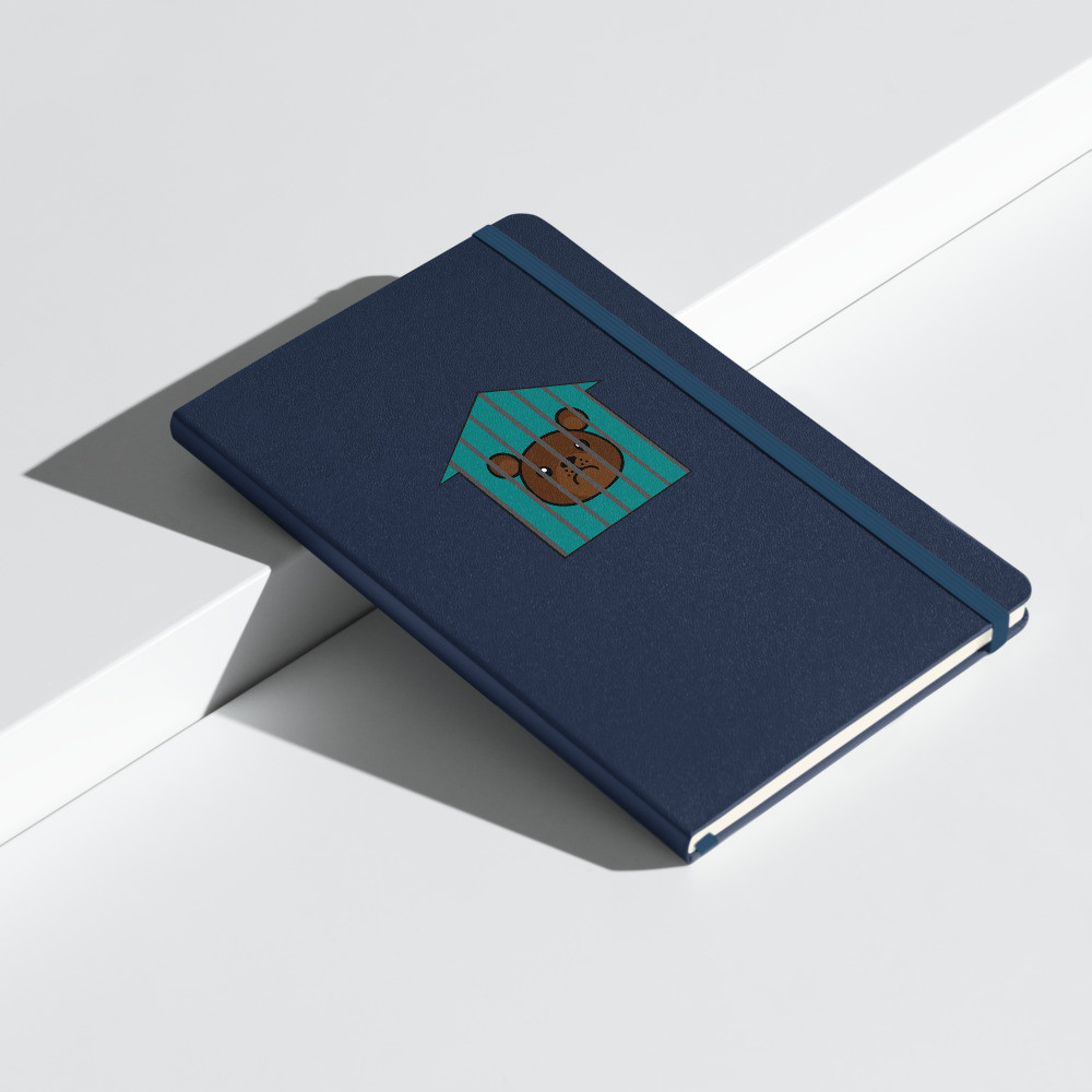 Agoraphobia Teddy hardcover notebook #2