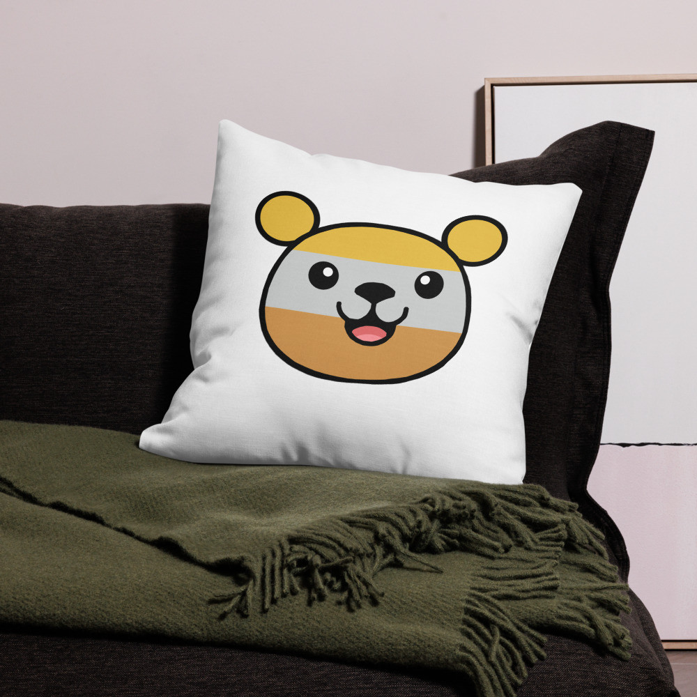 Disability Flag Teddy Premium Pillow