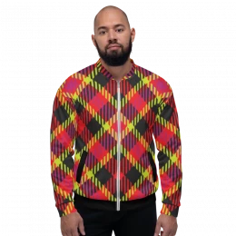 Exclusive African Prints Fashionable Unisex Bomber Jacket For Special Events