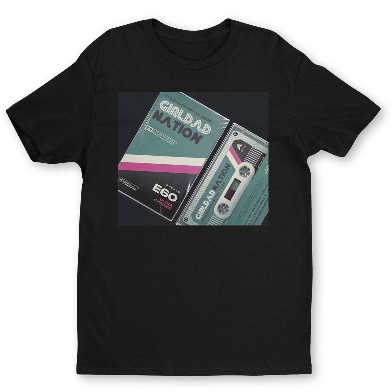 (Pre-Order 6 Weeks) Girl Dad Nation Shirt - Cassette