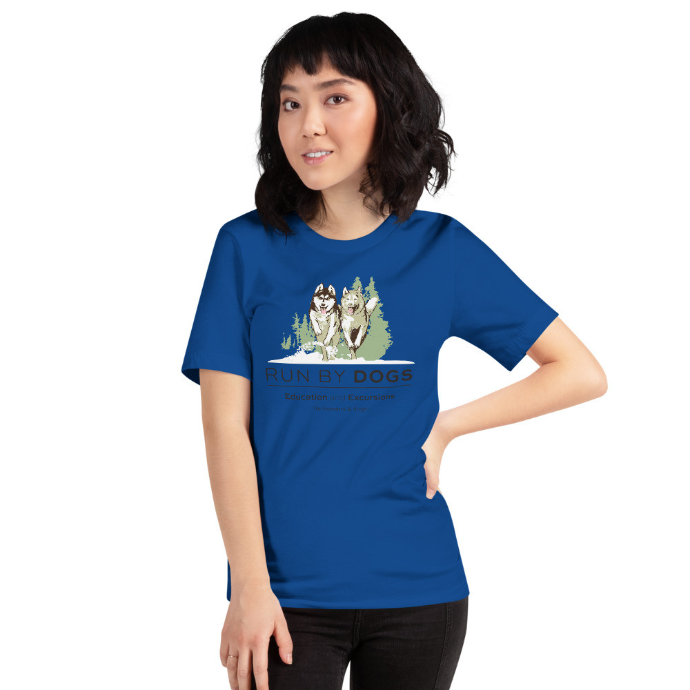 Unisex t-shirt Run By Dogs 