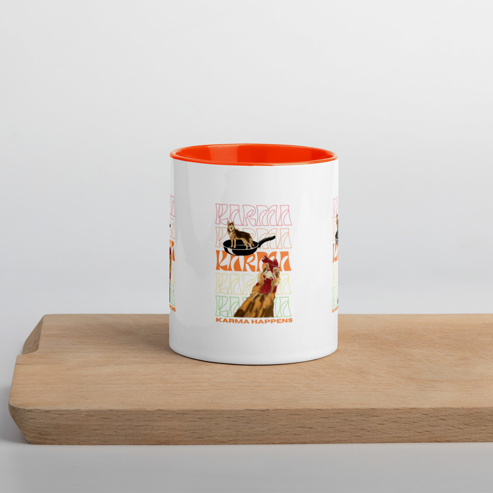 Mug with Color Inside Karma