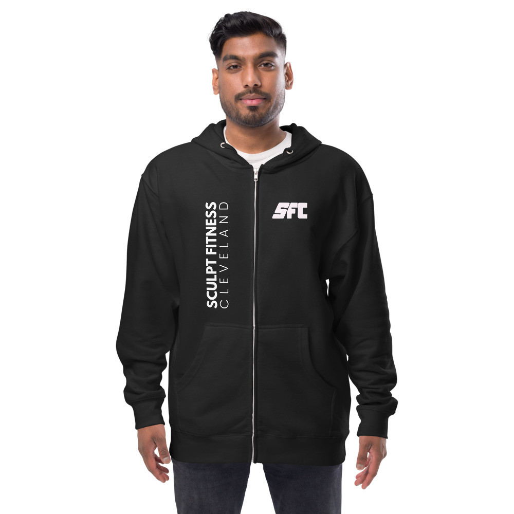 SFC Unisex fleece zip up hoodie