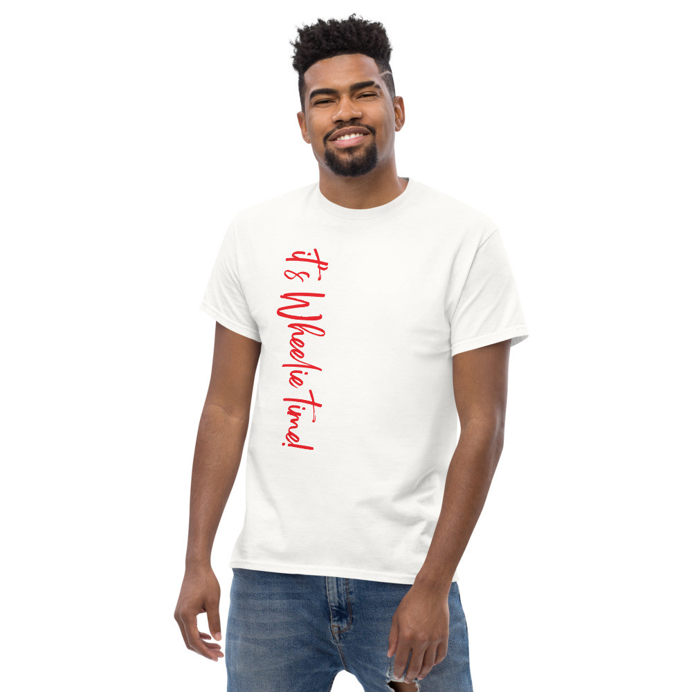 It's Time to Wheelie Men's classic white T-shirt