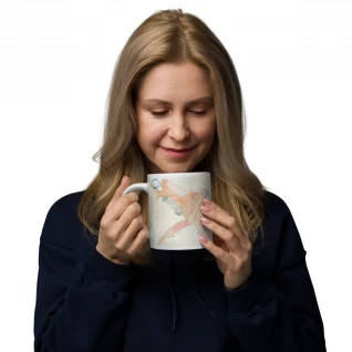 Fly like an eagle glossy mug