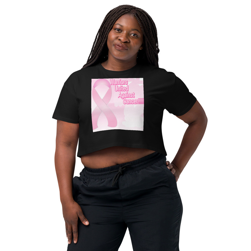 Warriors United Against Cancer crop top