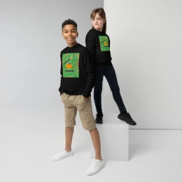 Happy Thanksgiving Youth crewneck sweatshirt
