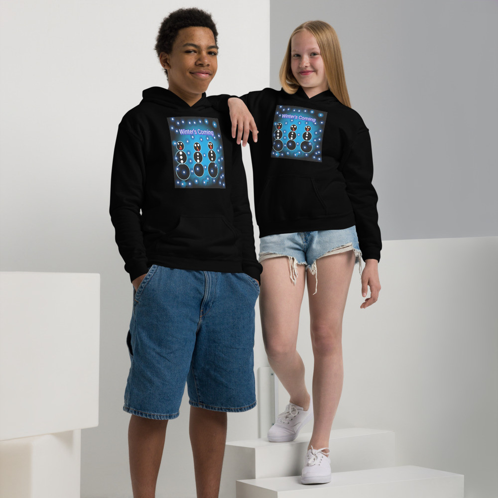 Winter's Coming Youth heavy blend hoodie