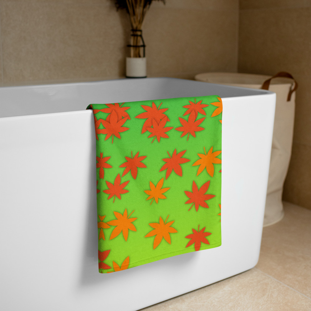 Fall leaves Towel
