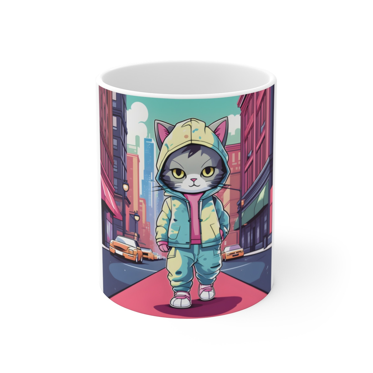Urban Kitty "Luna" Mug 11oz