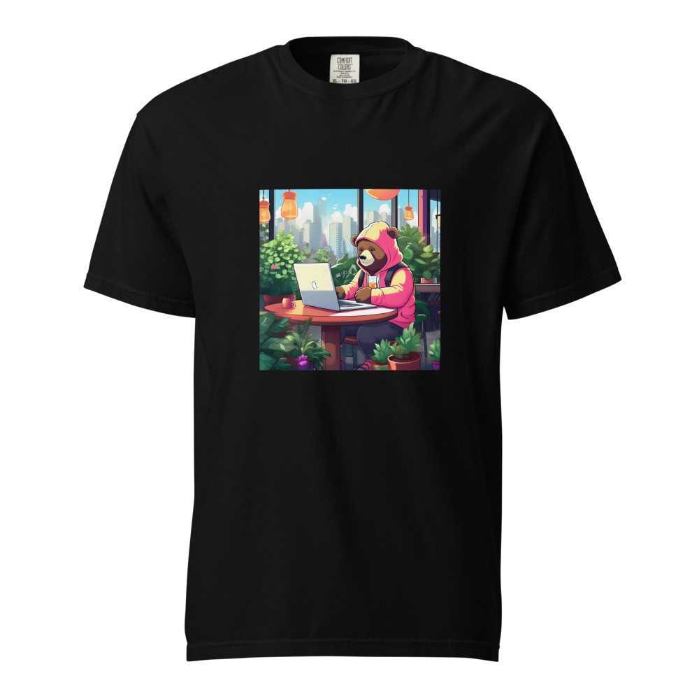 Urban Bear "Taro" Premium Ring-Spun T-Shirt