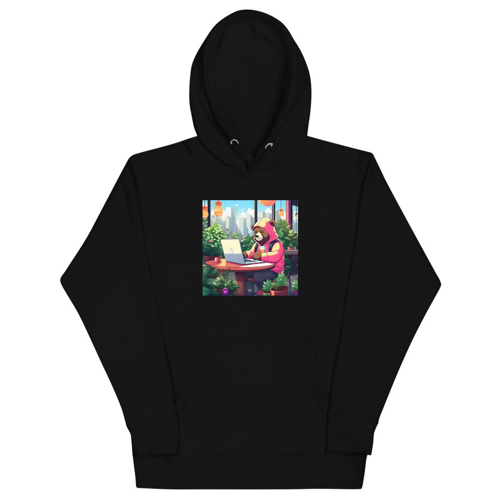 Urban Bear "Taro" Premium Ring-spun Cotton Hoodie