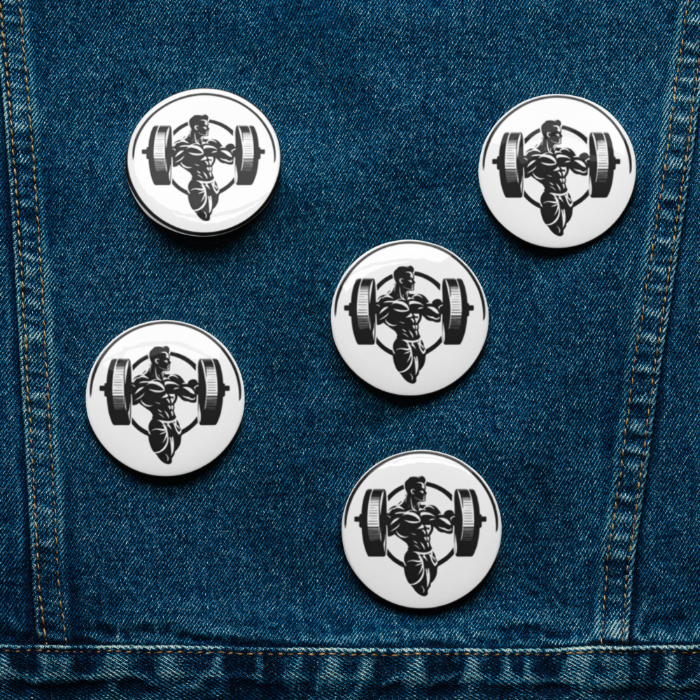 Pure Set of pin buttons