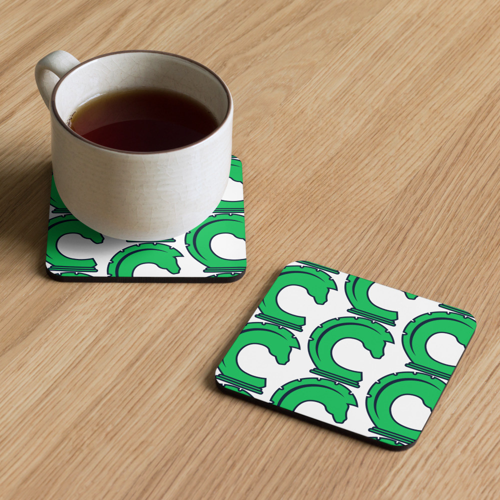 ChessDelights Cork-back coaster