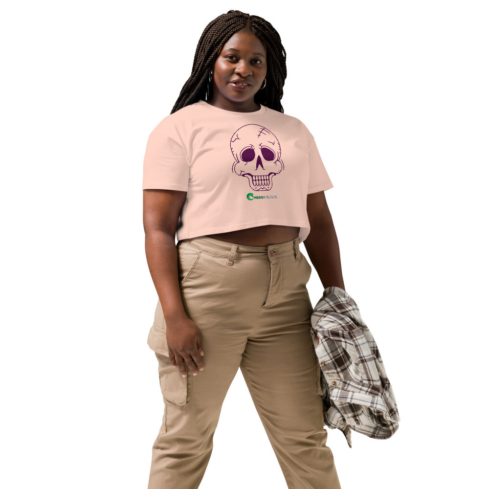 ChessDelights Women’s crop top Halloween version