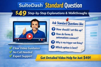 Suitedash Standard Question - Detailed Video Response $49.00