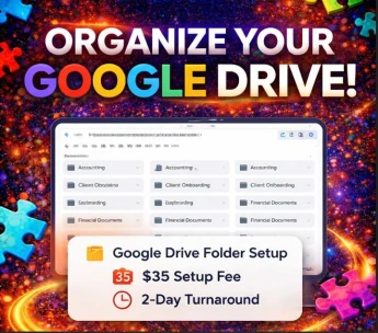 Google Drive Business Folder Setup (Done-For-You)