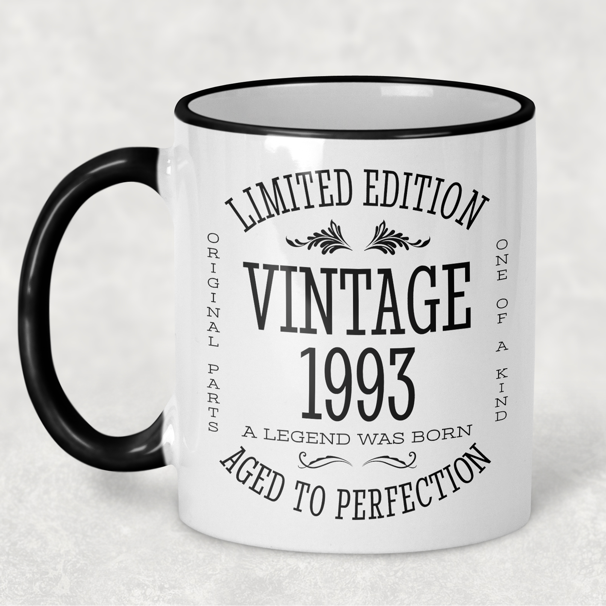 1993 Vintage Gift Landmark Birthday Gift Mug Limited Edition for Women or Men - "Legend Was Born" in 1993 - - - FREE SHIPPING!