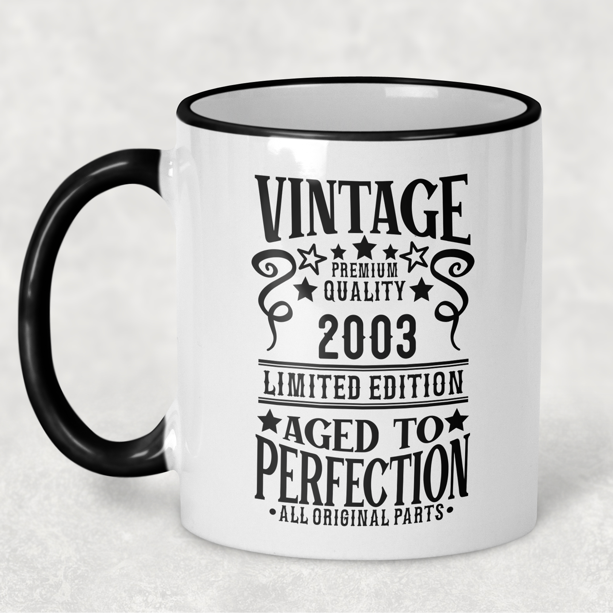 2003 Vintage Gift Landmark Birthday Gift Mug Limited Edition for Women or Men - "Premium Quality" in 2003 - - - FREE SHIPPING!